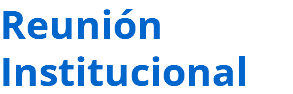 Reunión Institucional