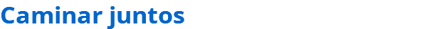 Caminar juntos